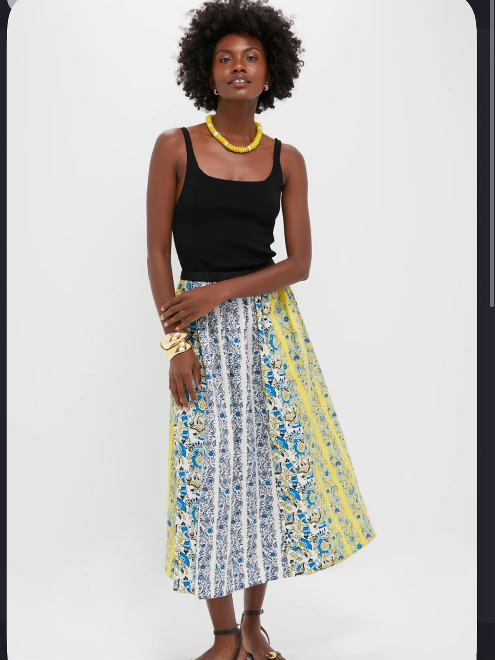 Tuckernuck Printed Midi Skirt